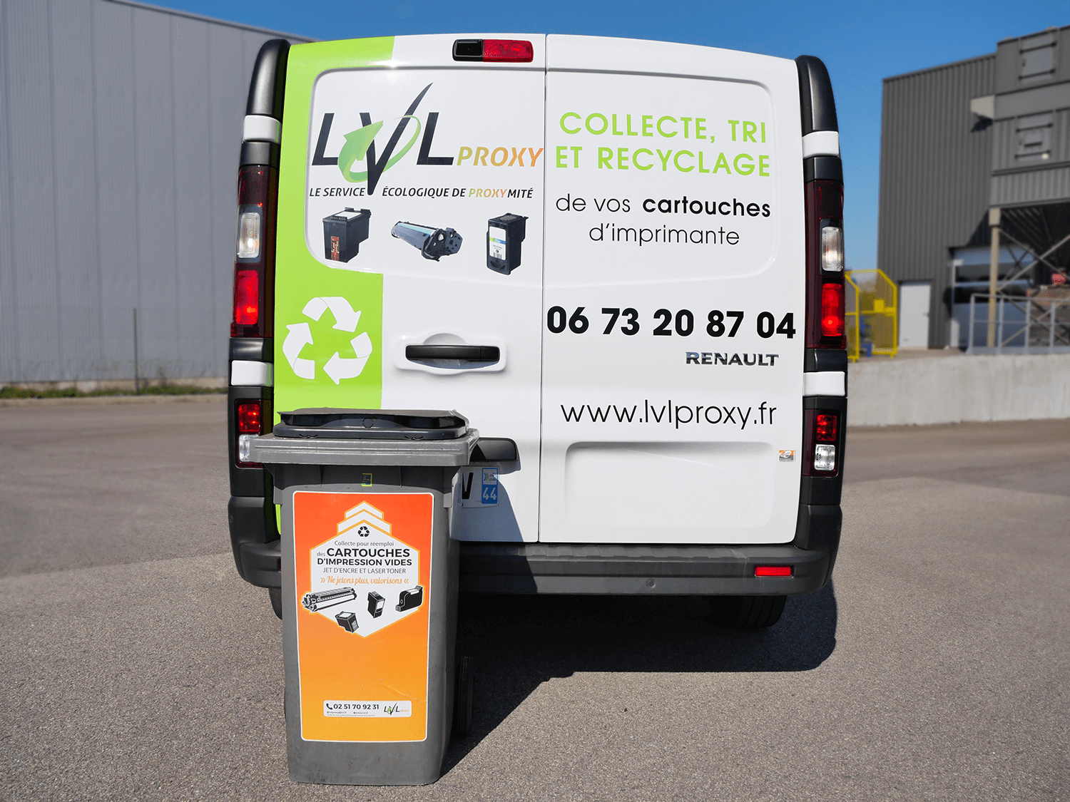 LVL accroît ses capacités de recyclage de cartouches près de Nantes